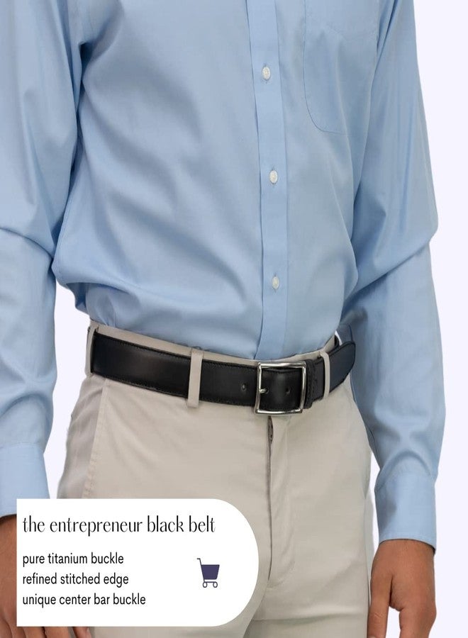 Nickel Smart The Entrepreneur Titanium Belt (34", Black) - Image 2